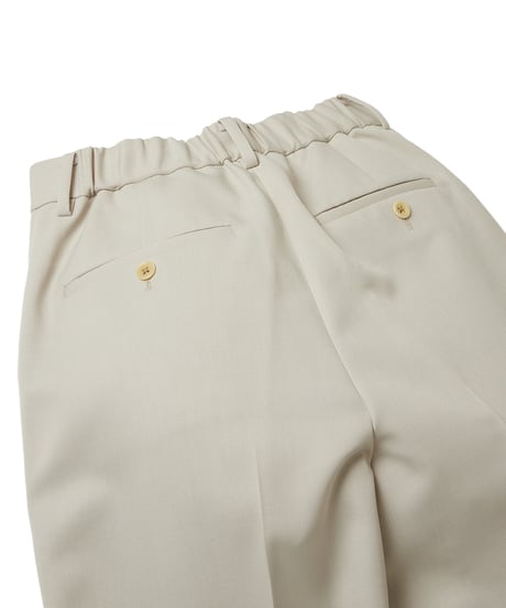 【original】Twill semi wide Pants