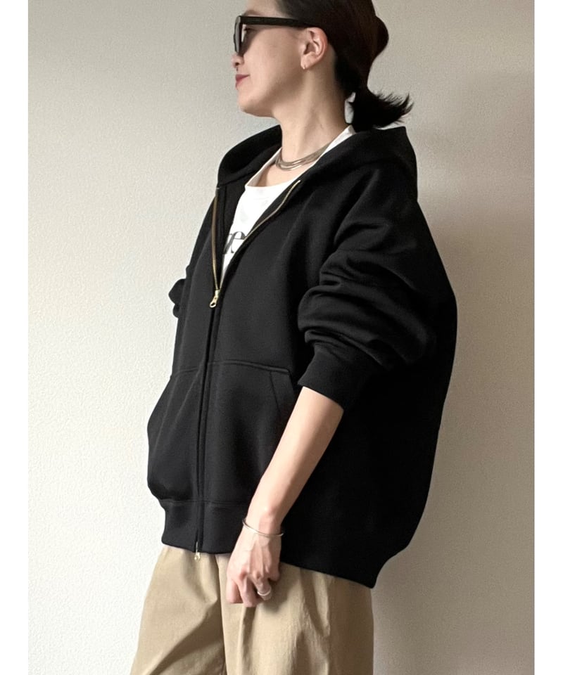 original】zip hoodie BZ | Trefle blanc