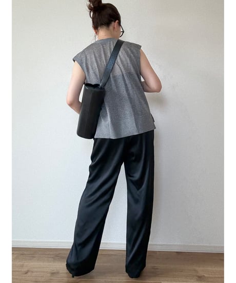 【origina】silk easy pants