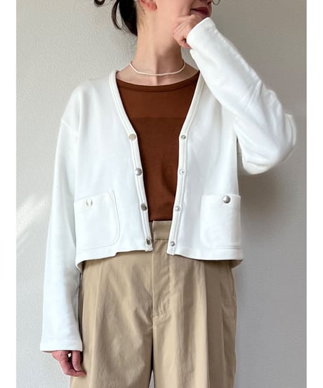 【original】sweat　cardigan
