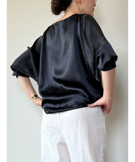 【original】silk dolman pullover