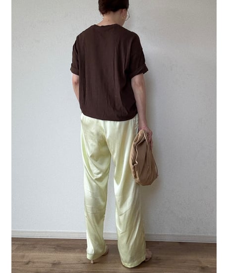 【original】silk easy pants