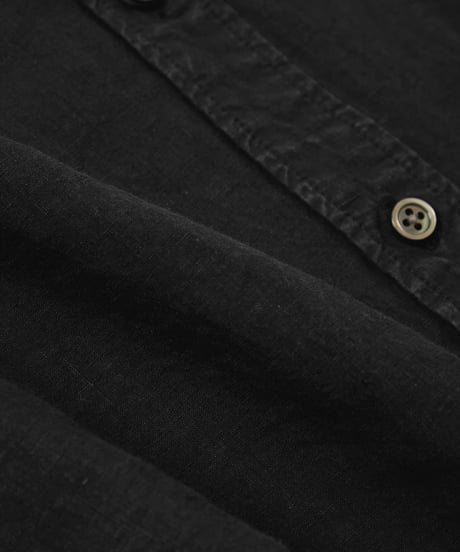 【original】linen regularcollar big-shirt