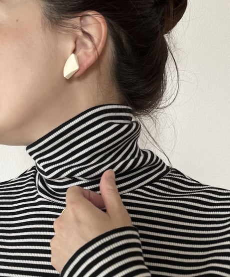 【vintage】ダイヤ型earring