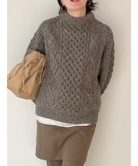 【vintage】90s LANDS'END  alain knit