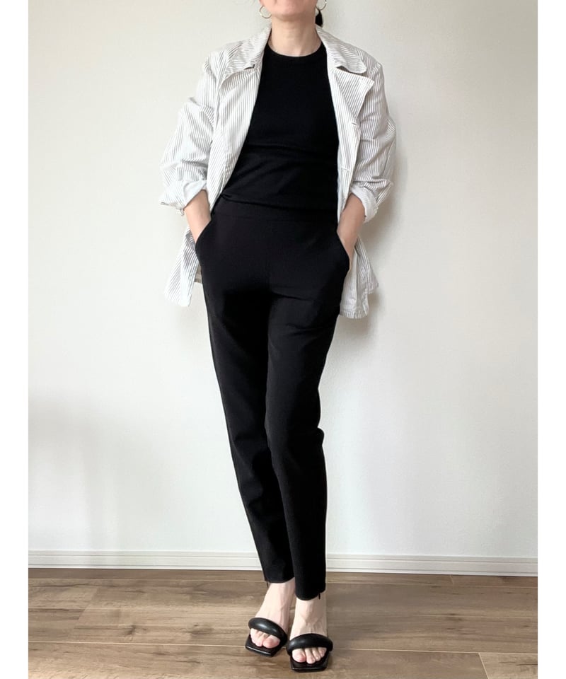 original】doublecross zip narrow Pants | Trefle