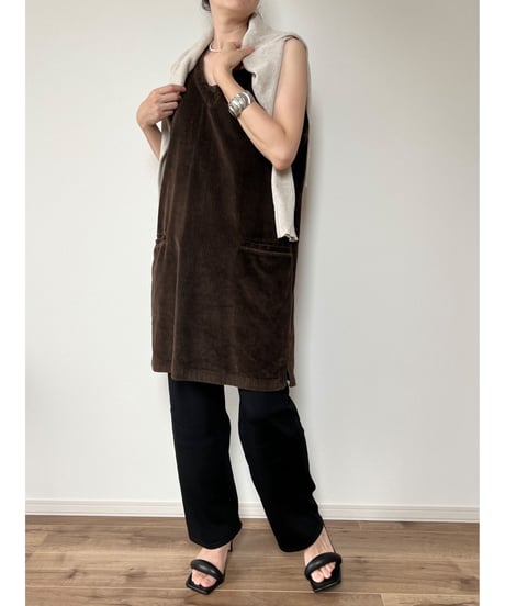 【vintage】corduroy tunic