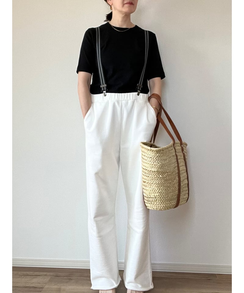 サーベイランス original】Suspenders × Tee | Trefle blanc