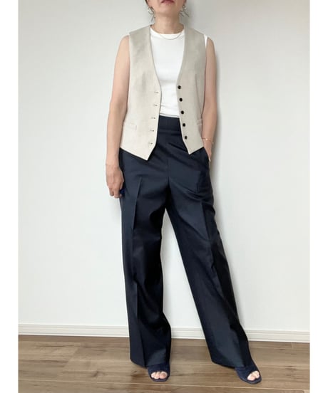 【original】back laceup Pants