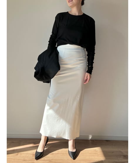 【original】sheer long-sleeve tee