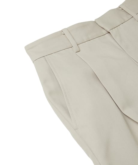 【original】Twill semi wide Pants