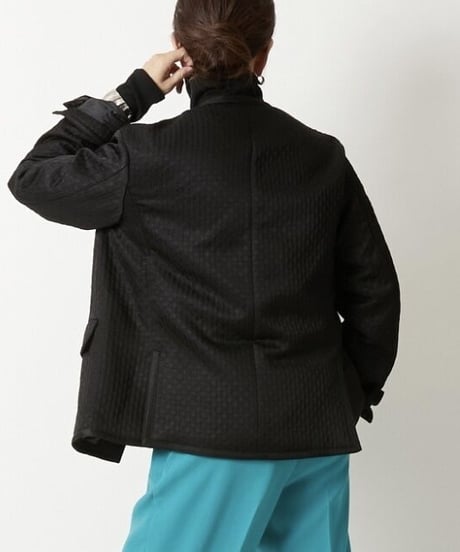 【original】trimming c-neck jacket