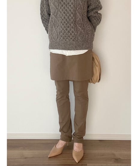 【original】miniskirt - leggings