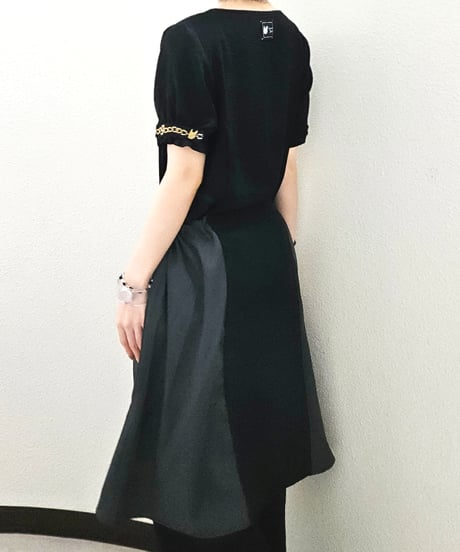 Two-tone Drawstring Pocket One-piece