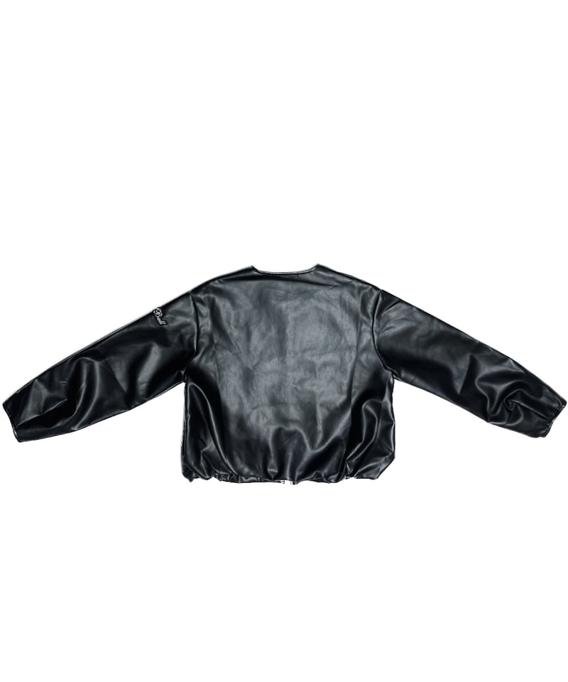 Ballseyブラックレザージャケット ☆美品☆ ノーカラーレザージャケット | CRYSTAL BALL(クリスタルボール)公式サイト