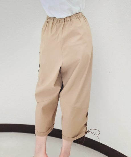Clover ＆ roll-up cocoon pants