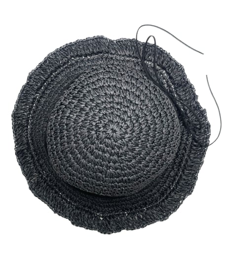 Paper Crochet Capeline hat