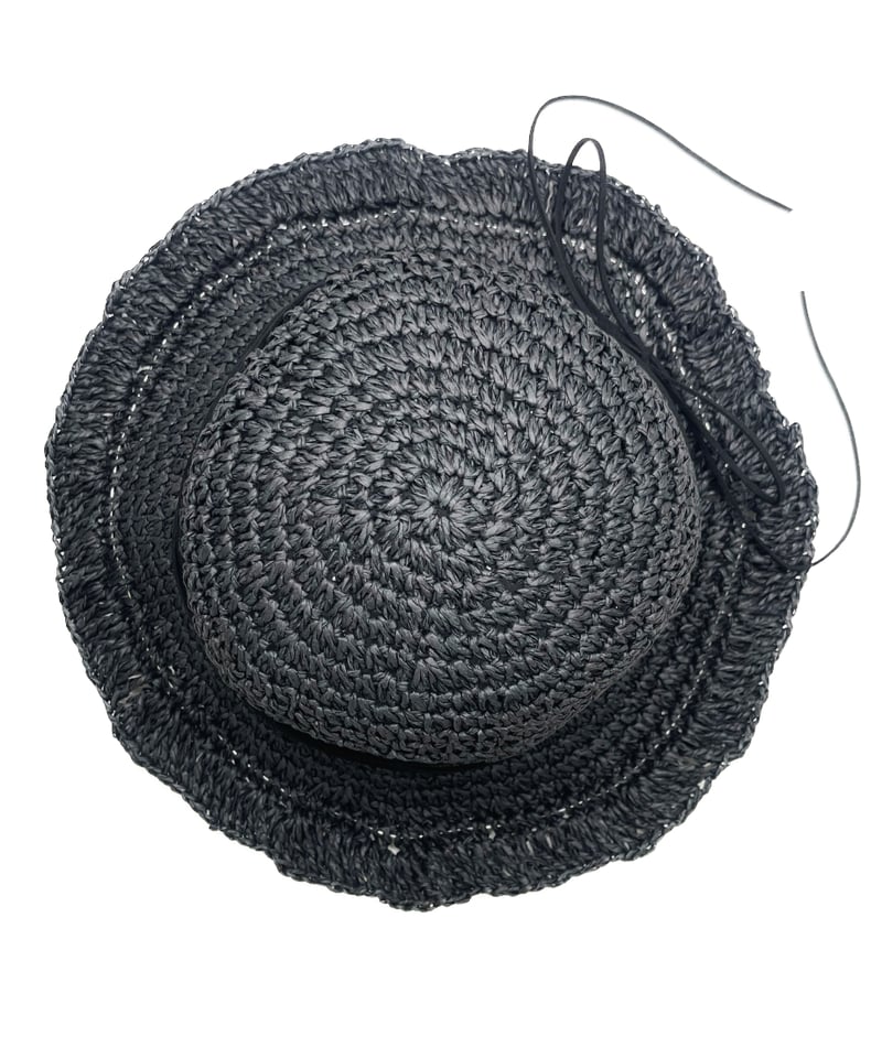 Paper Crochet Capeline hat | CRYSTAL BALL(クリスタル