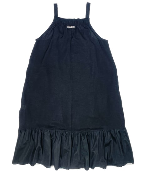 Tulle-layered jumper skirt