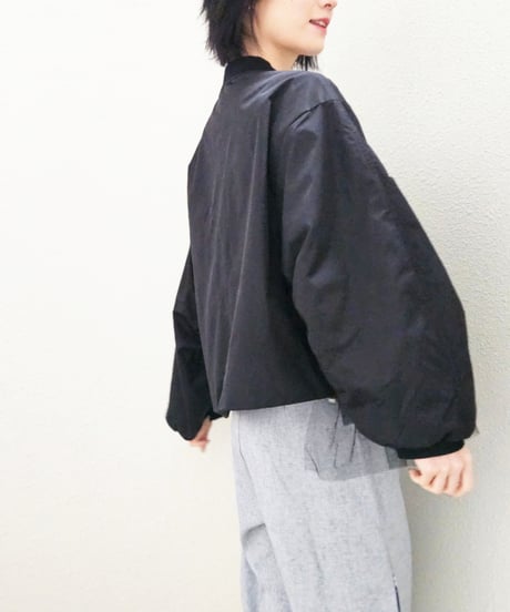 チュールミックスMA-1ブルゾン