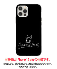 iPhone用ソフトケース/LOGOxBLACK