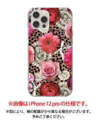 iPhoneソフトケース/Leoperd Flower