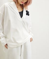 【限定再入荷】オーバーサイズスキッパーブラウス