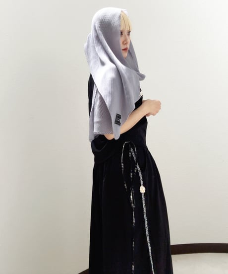 Pleated stole