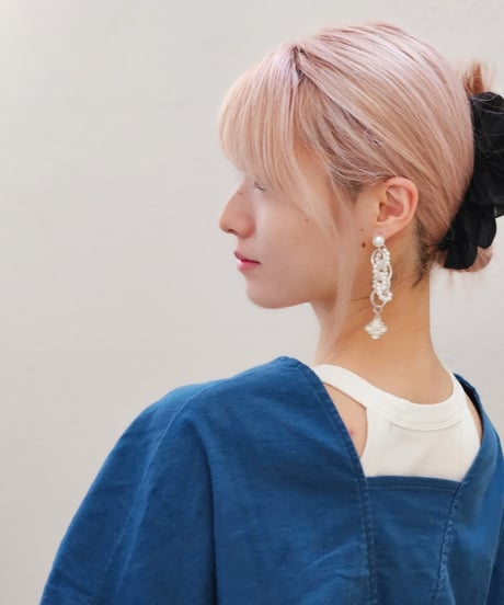 リングパールピアス