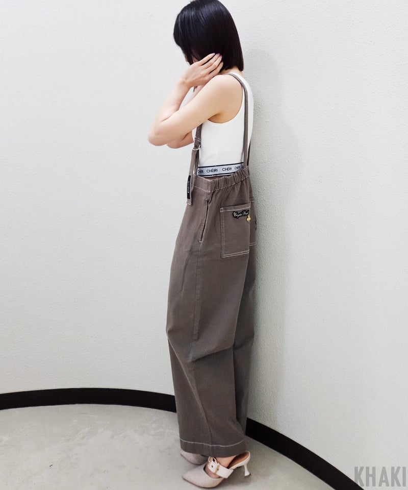 サロペットワイドパンツ | CRYSTAL BALL(クリスタルボール)公式