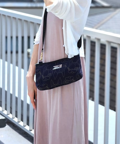 シュマン/Dark navy canvas