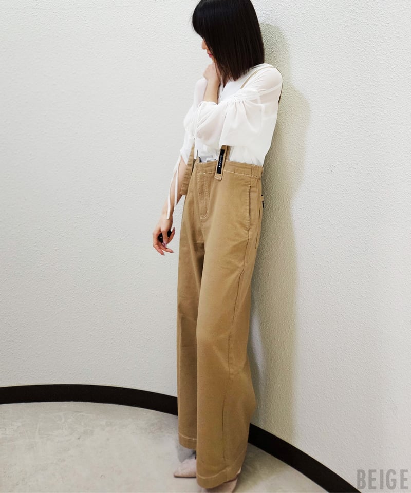 サロペットワイドパンツ | CRYSTAL BALL(クリスタルボール)公式サイト