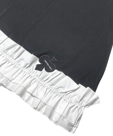 Gathered Hem Sleeveless Tops