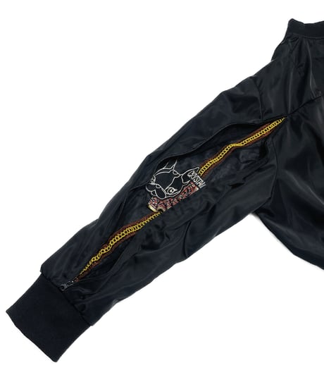 ZIP-sleeves Blouson