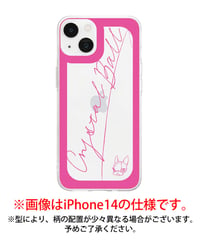 iPhoneソフトクリアケース/THE PINK