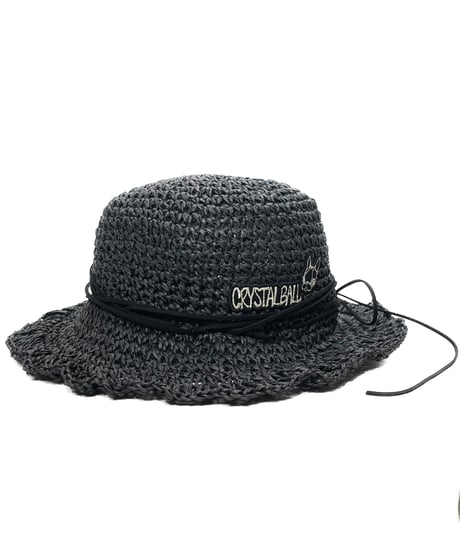 Paper Crochet Capeline hat