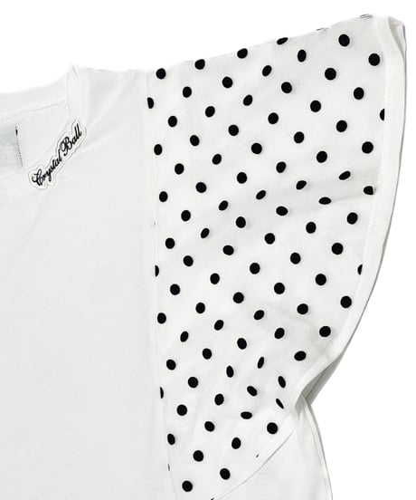 Dot Sleeve T-shirt