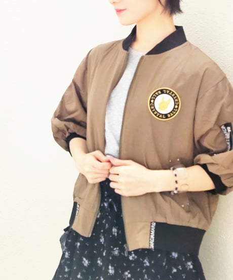 Half sleeves Blouson Jacket
