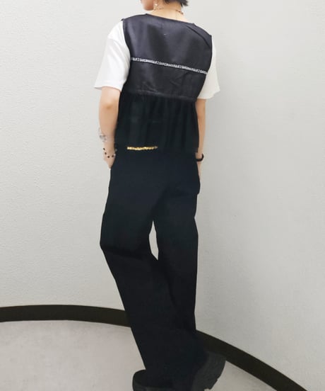 High-waisted Wide Denim Pants