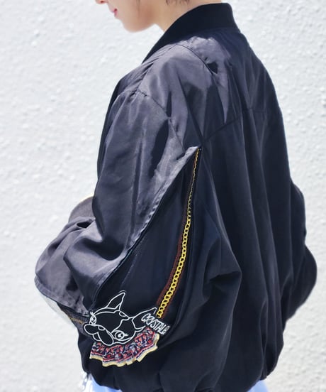ZIP-sleeves Blouson