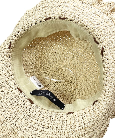 Paper Crochet Capeline hat