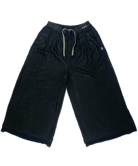 Sheer two-tone Pants