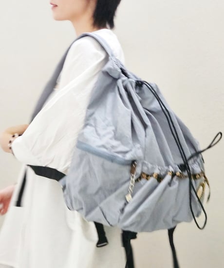 リボンドローストリングバックパック