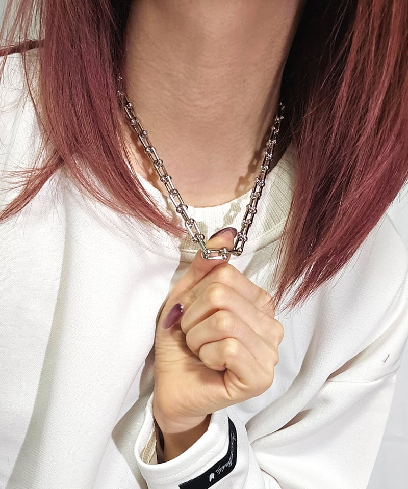 Uチェーンヒッピーネックレス | CRYSTAL BALL(クリスタルボール)公式サイト