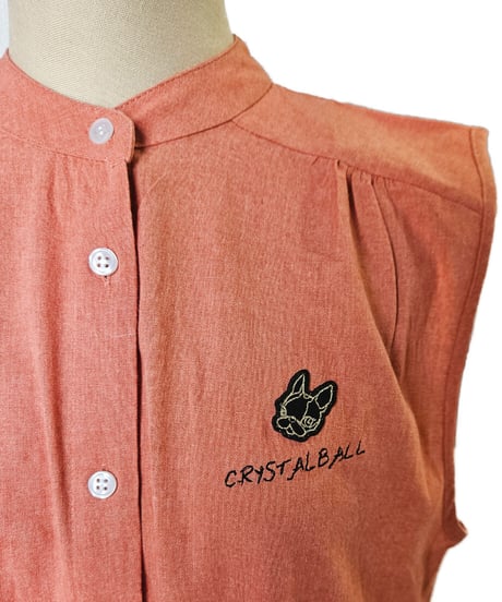 French sleeve Gilet One-piece