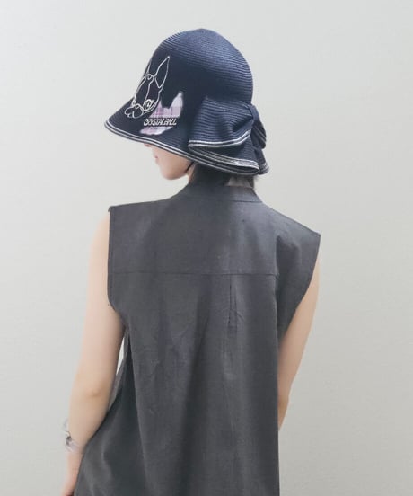 Back Ribbon Braid Hat
