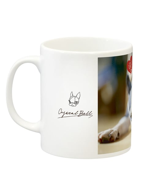Poterie Mug/Love hippie