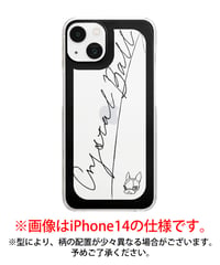 iPhoneソフトクリアケース/THE BLACK