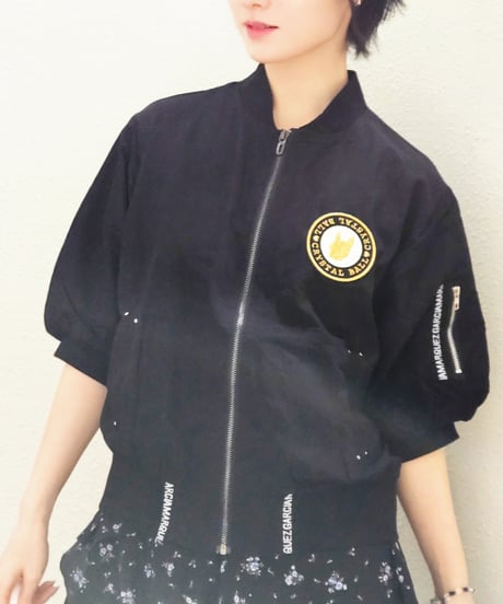 Half sleeves Blouson Jacket
