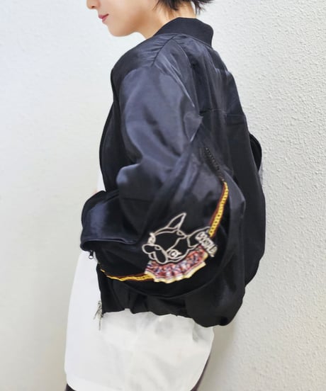 ZIP-sleeves Blouson